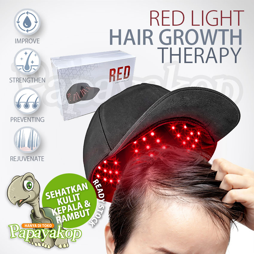 Jual Terapi Red Light untuk Kepala & Rambut - Premium Red Light Therapy ...