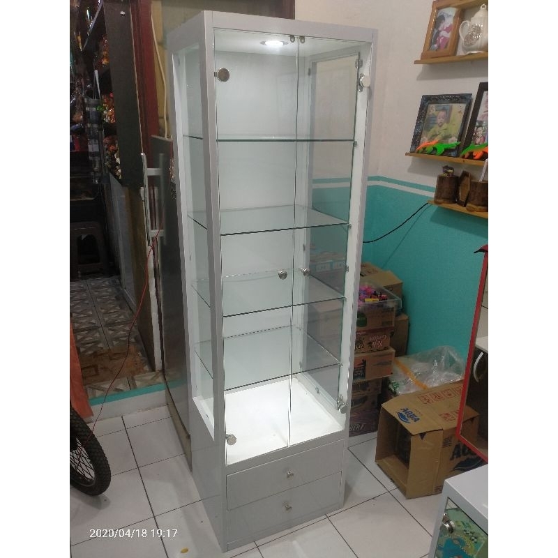 Jual Etalase display pintu kaca.(Bisa custom) | Shopee Indonesia