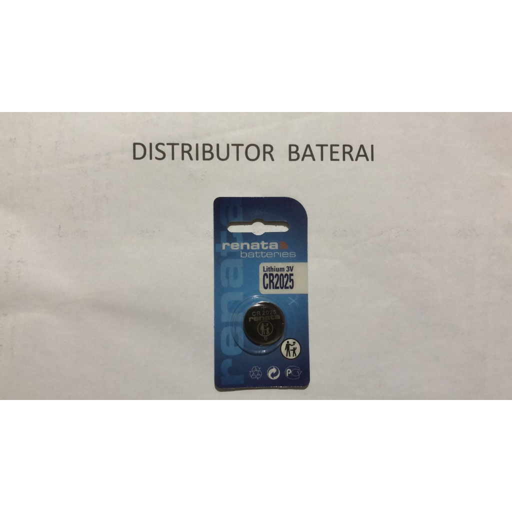 Jual Renata 2025 CR2025 CR 2025 Batre Battery Baterai | Shopee Indonesia
