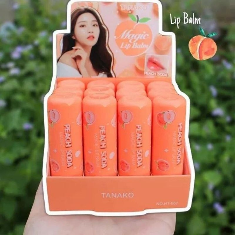 Jual Lipbalm Tanako Peach Soda | Shopee Indonesia