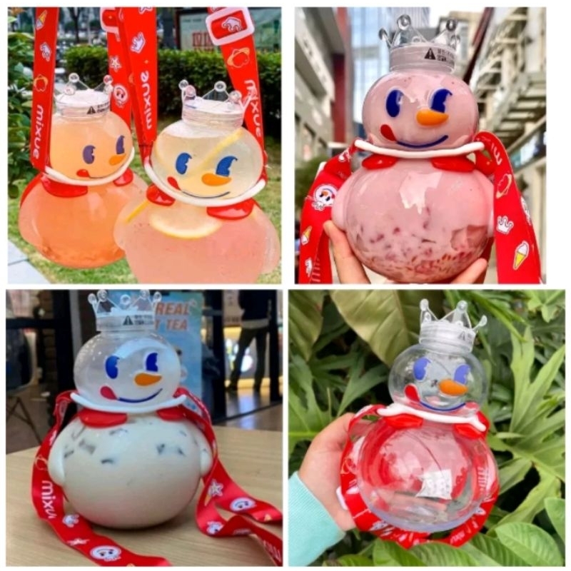 Jual botol mixue botol boneka salju botol viral | Shopee Indonesia