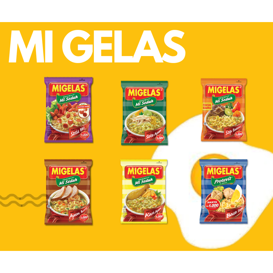 Jual MIGELAS RENCENG ISI 10 x 28 GRAM SEDUH INSTANT AYAM BAWANG BASO ...