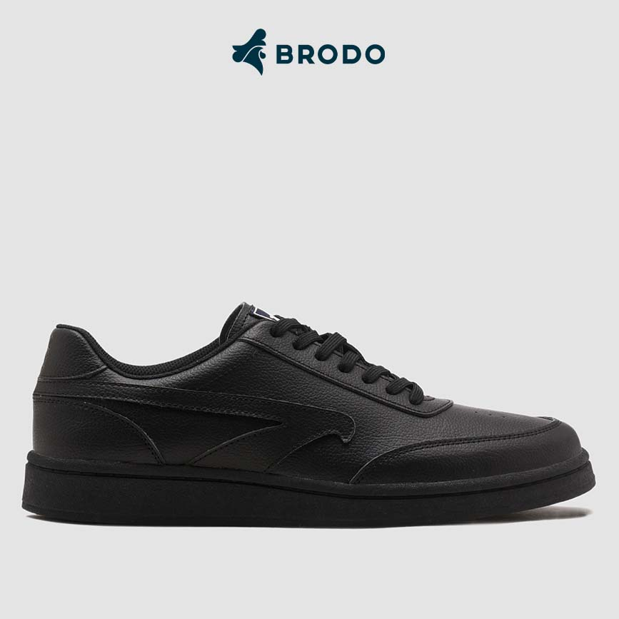 Jual BRODO - Sneakers Lucca Full Black | Shopee Indonesia