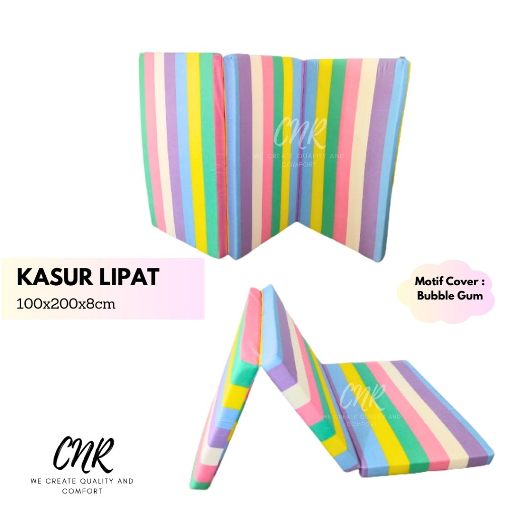 Jual Kasur lipat Royal Foam isi busa density 16 Yellow, matras lipet ...