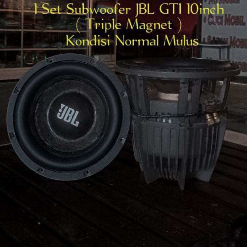 Jual Subwoofer JBL GTI 10inch (second) Shopee Indonesia