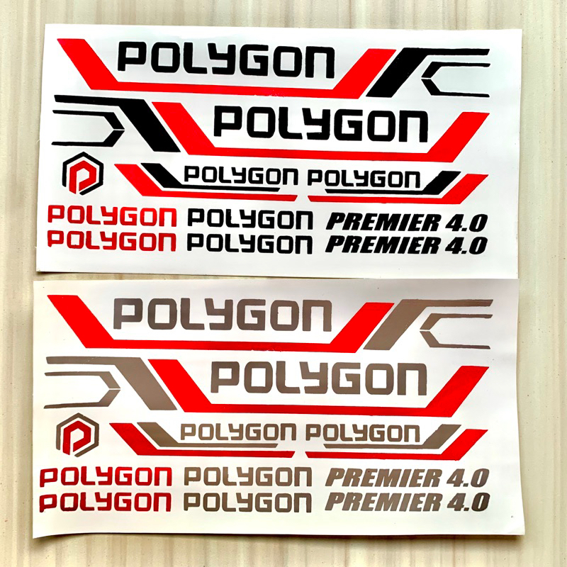 Jual Stiker Decal Sepeda Polygon Premier 40 Sticker Striping Shopee