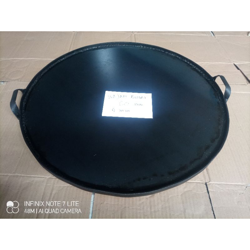 Jual Wajan Martabak Telur roti bakar plat besi Anti Lengket Baja ...