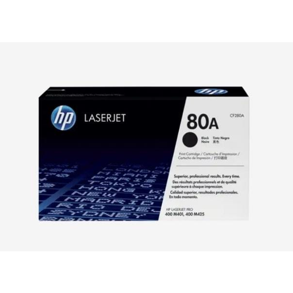 Jual Hp 80a Black Original Laserjet Toner Cartridge Cf280a Shopee Indonesia 0307