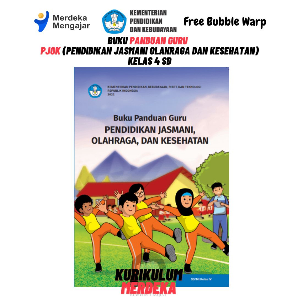 Jual Buku Panduan Guru Pjok Pendidikan Jasmani Olahraga Dan Kesehatan Kelas 4 Sd Kurikulum 3318