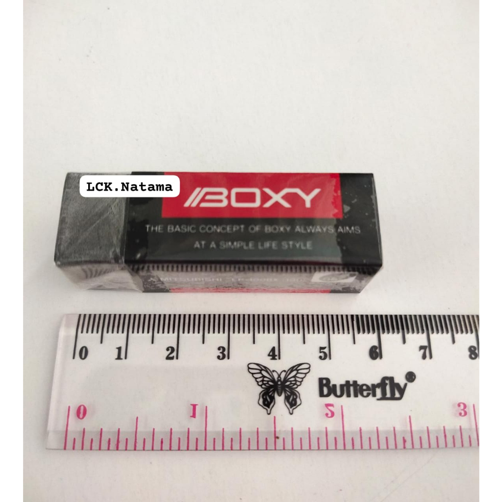 Jual BOXY Eraser EP-100BX Black penghapus pensil | Shopee Indonesia