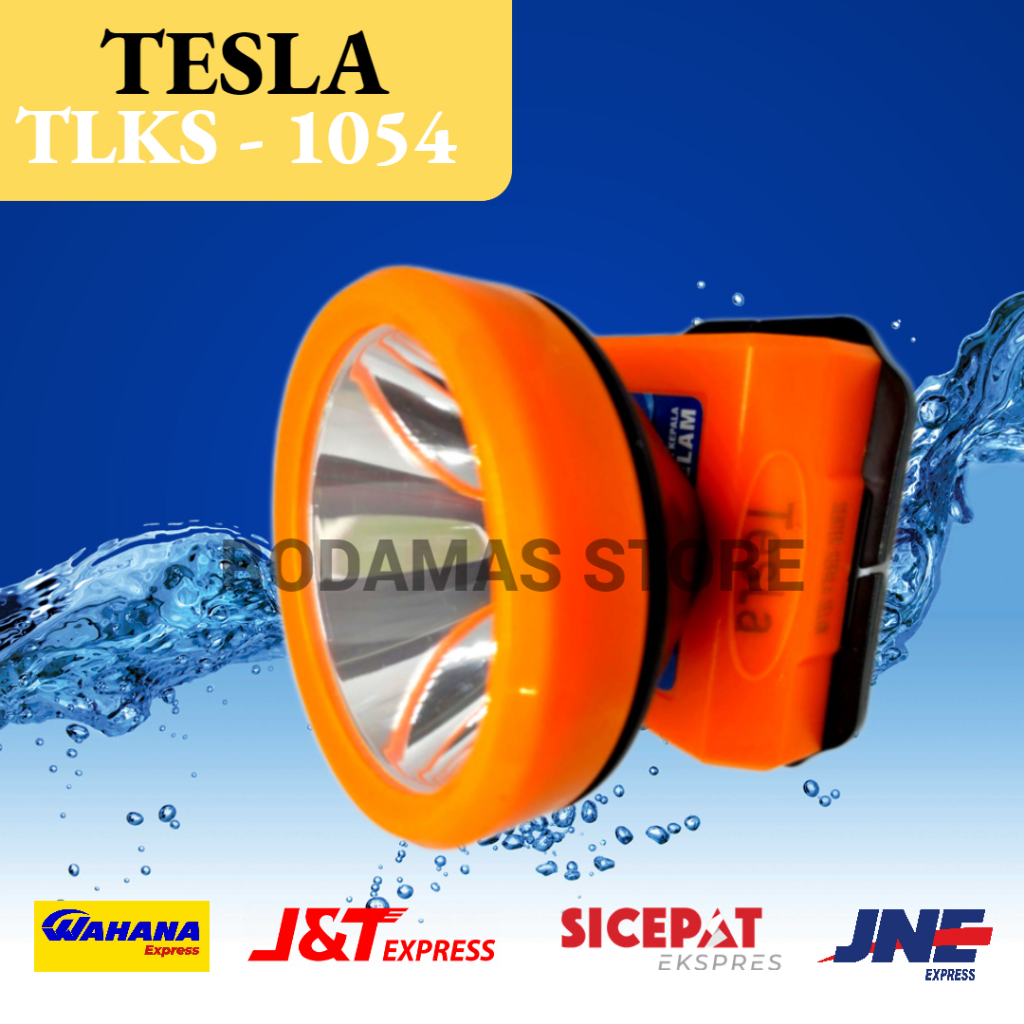 Jual Senter Kepala Selam TESLA TLKS-1054 10 Watt (Cahaya Kuning ...