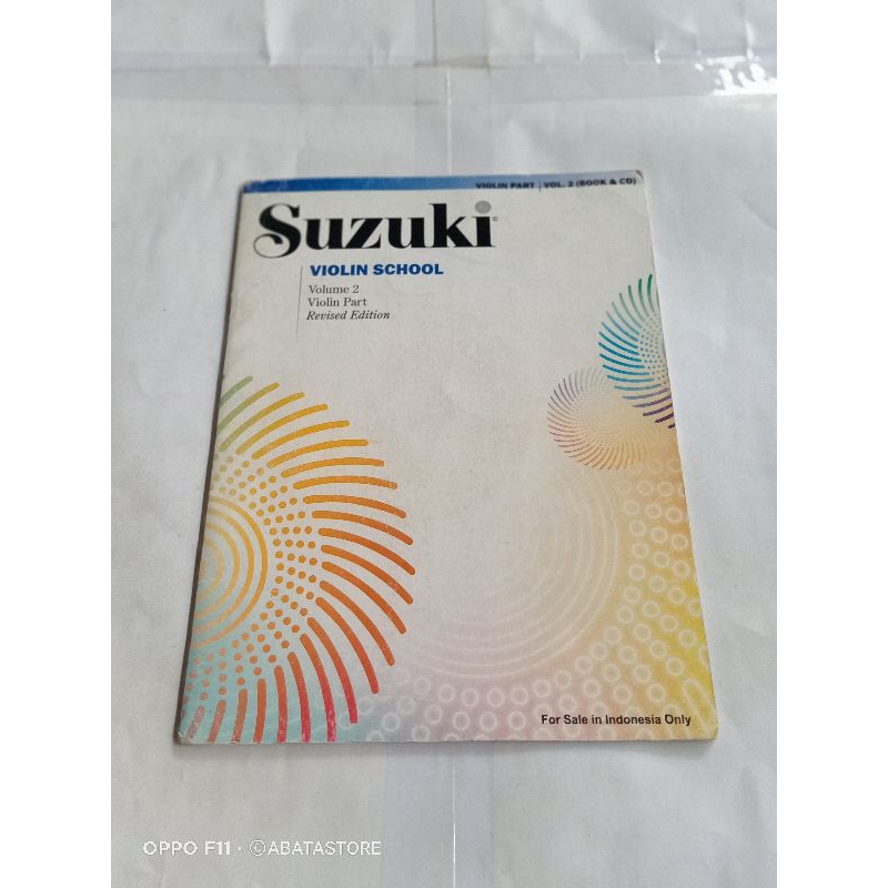 Jual BUKU SUZUKI VIOLIN SCHOOL VOLUME 2 VIOLIN PART REVISED EDITION BY ...