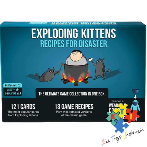 Jual Exploding Kittens Recipes For Disaster Board Game Original