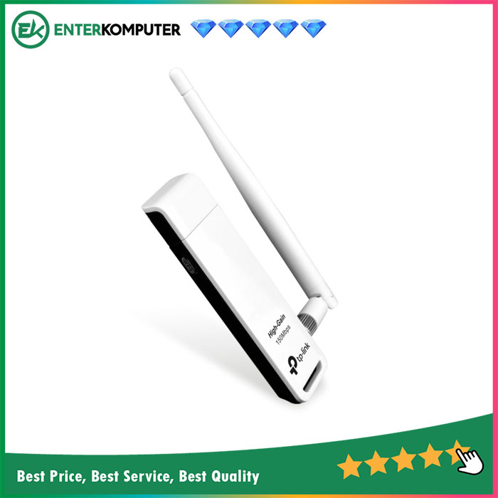 Jual TP - Link 150 Mbps Wireless N USB Adapter - TL-WN722N | Shopee ...