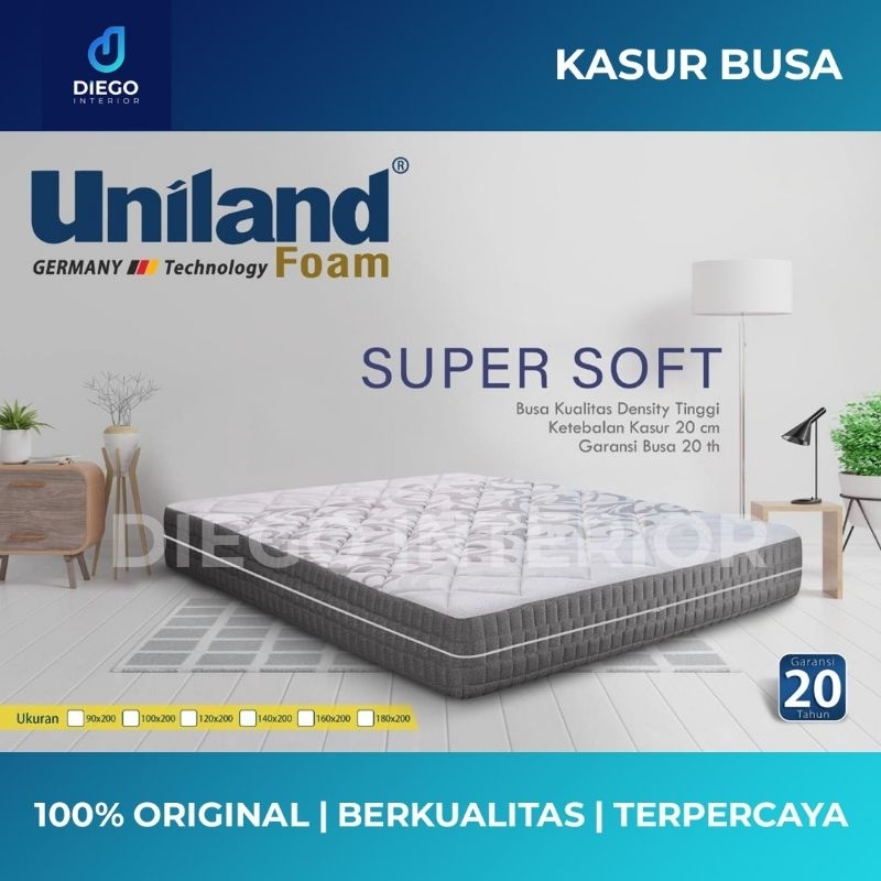 Jual Uniland Spring Bed Kasur Busa Uniland Super Soft | Shopee Indonesia
