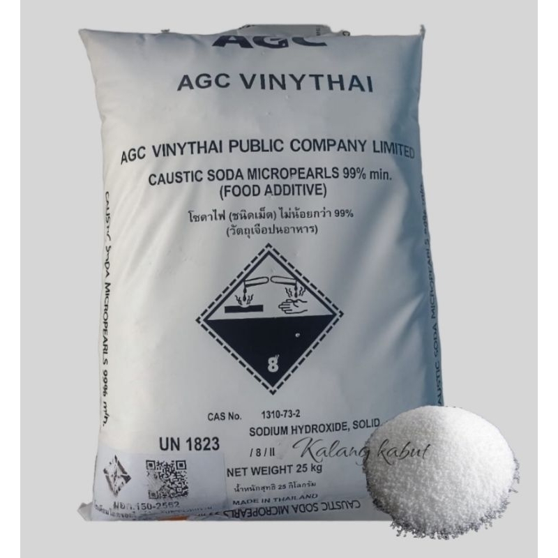Jual Caustic Soda Caustic Soda micropearls 99 25 kg Shopee Indonesia