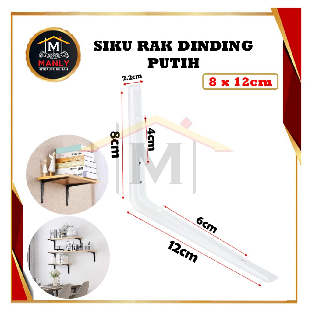 Jual Siku Rak Dinding Besi L Rak Penyangga Bracket Ambalan Siku Breket ...