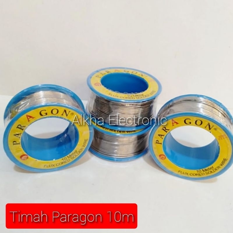Jual TIMAH PARAGON 10M TIMAH SOLDER 60/40 0,8mm | Shopee Indonesia