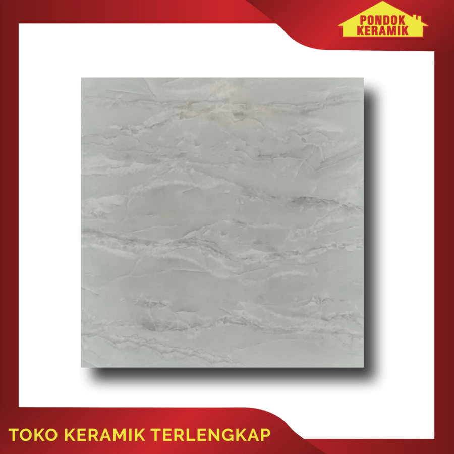 Keramik Lantai Agatte 50x50 Valentino Bianco