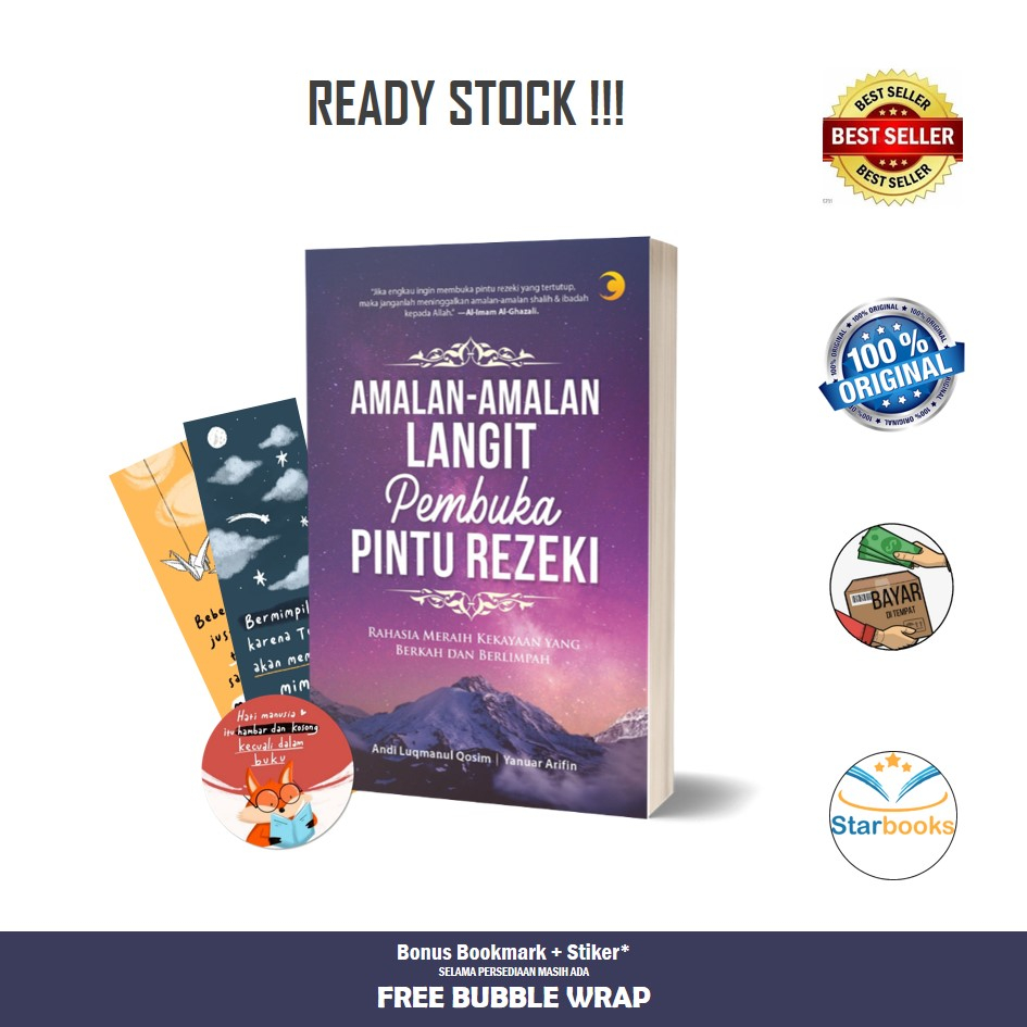 Jual Buku Amalan Amalan Langit Pembuka Pintu Rezeki Caesar Agama