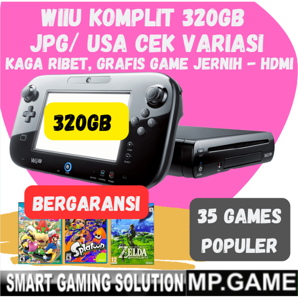 Jual nintendo hot sale wii u