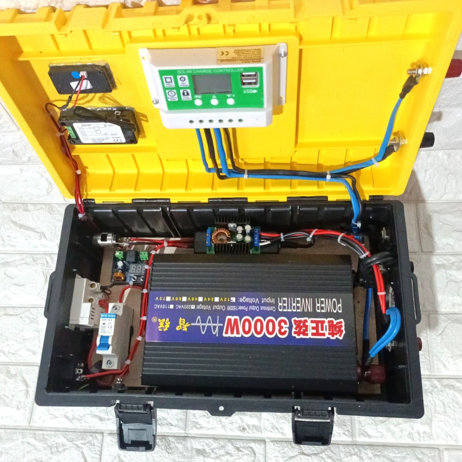 Jual box panel inverter portable campervan edition 3000w 12V full ...