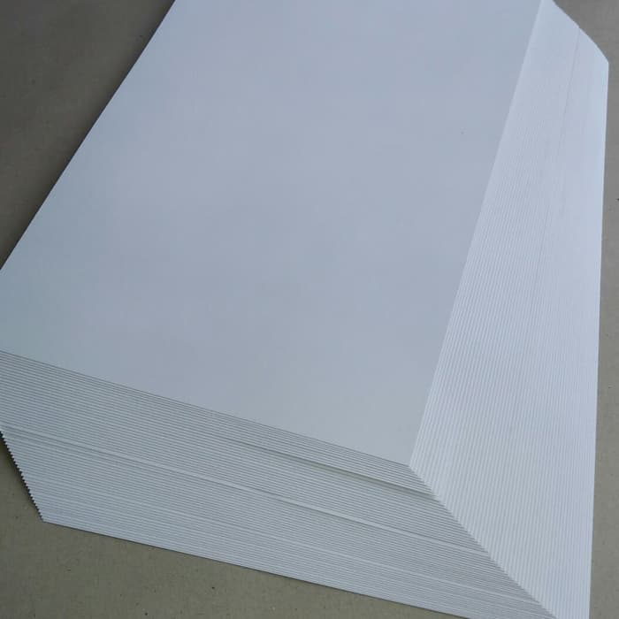 Jual Kertas Blusit White BW paper 260grm A3 isi 5 lembar | Shopee Indonesia