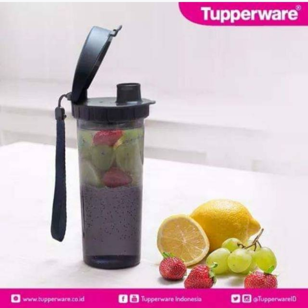 Jual Tupperware Ori- Drink Flash (Black) | Shopee Indonesia