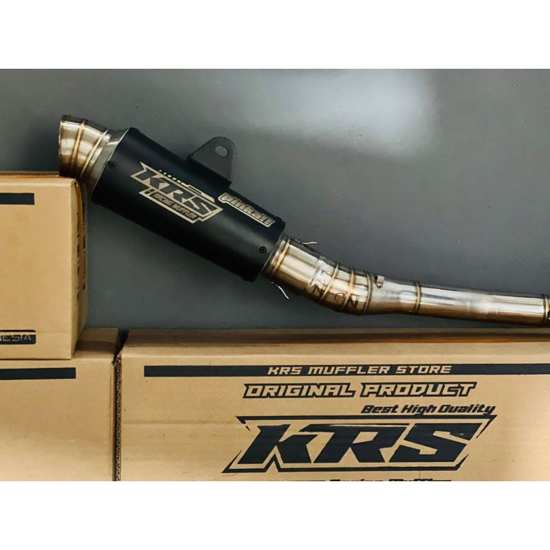 Jual Knalpot KRS racing Fulset All bebek Vega/Jupiter/Supra/Karisma ...
