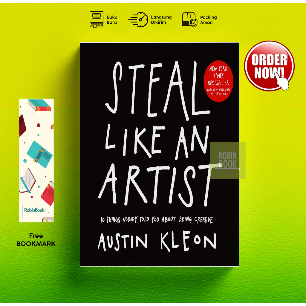 Jual Steal Like An Artist By Austin Kleon (English) | Shopee Indonesia