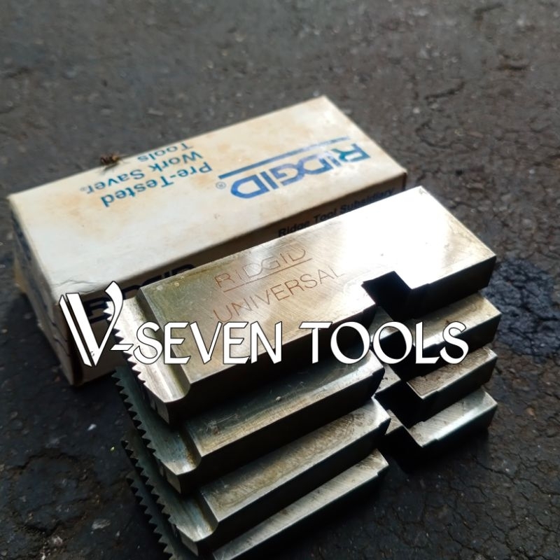 Jual Mata snai drat pipa NPT 1 - 2 inch One set RIDGID UNIVERSAL USA ...
