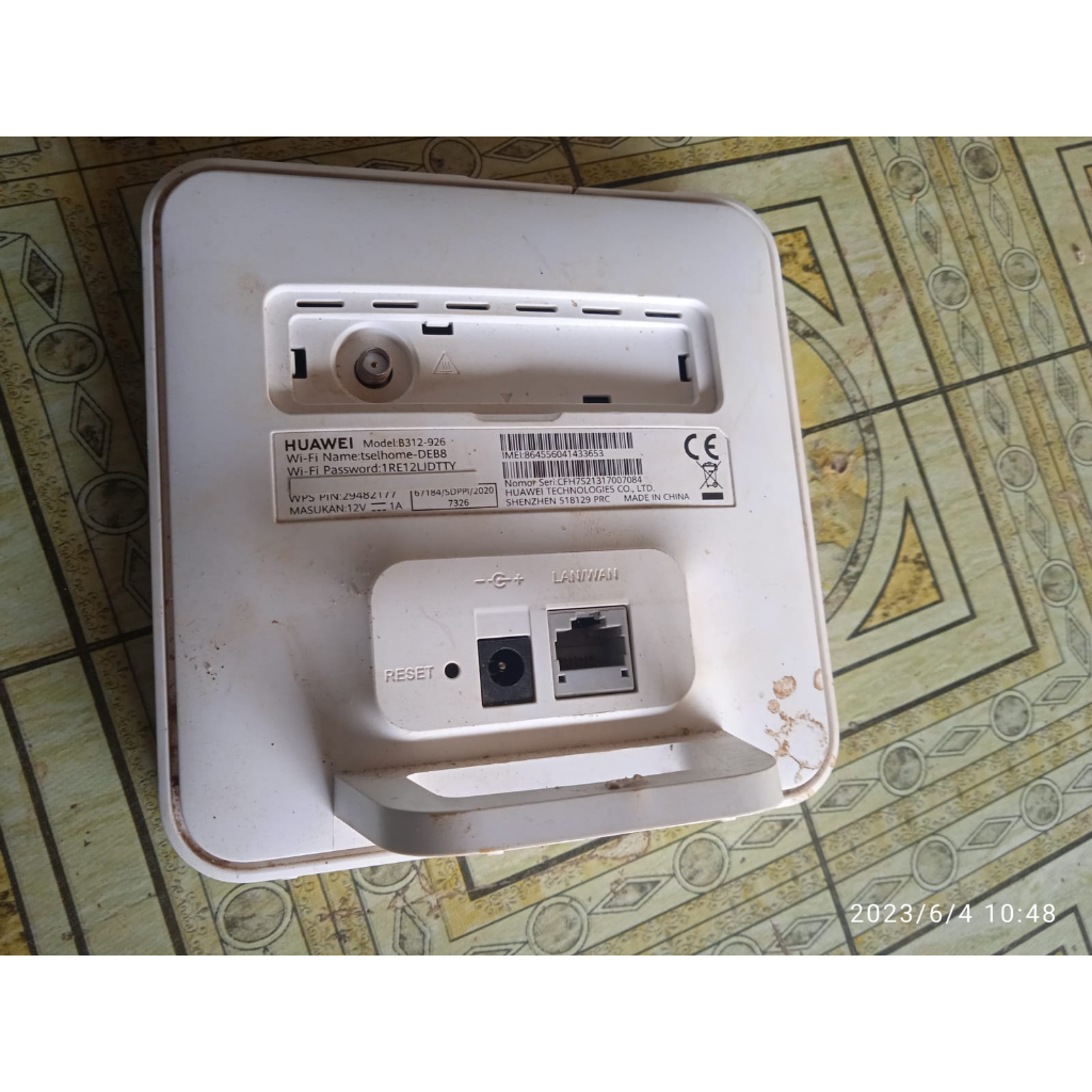 Jual MODEM ORBIT HUAWEY B312 ORIGINAL MINUS PEMAKAIAN | Shopee Indonesia