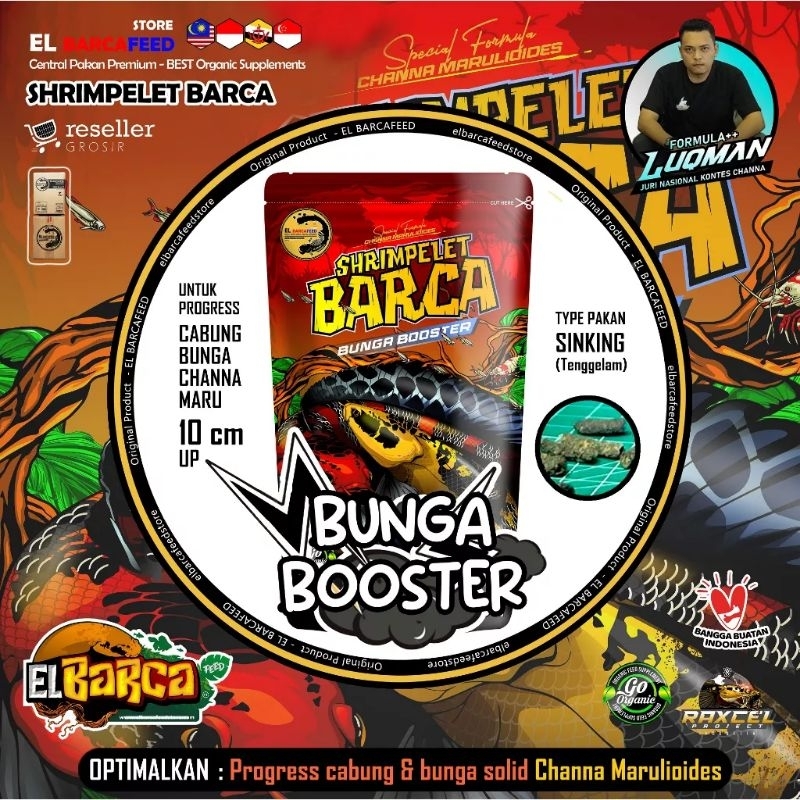 Jual Shrimpelet El Barca 50g Pellet Udang Pelet Channa Premium Special ...