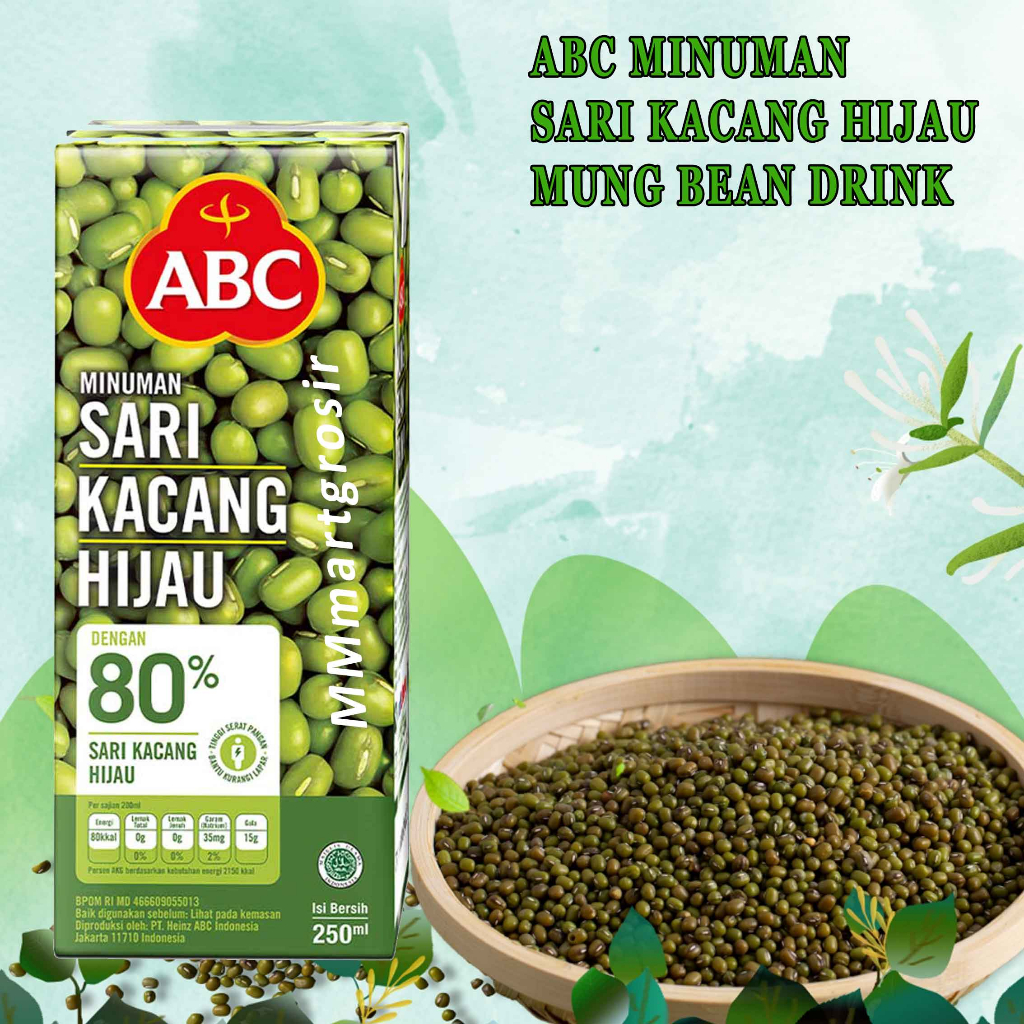 Jual ABC Sari Kacang Hijau / Minuman kacang Hijau / Mung Bean Drink ...