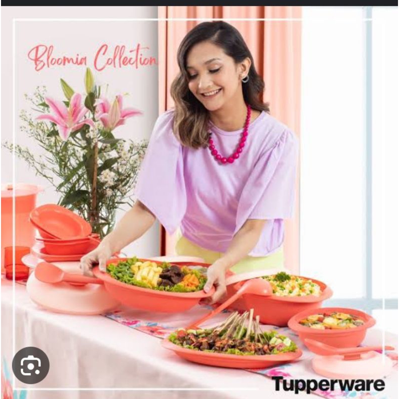 Jual Bloomia collection tupperware set | Shopee Indonesia