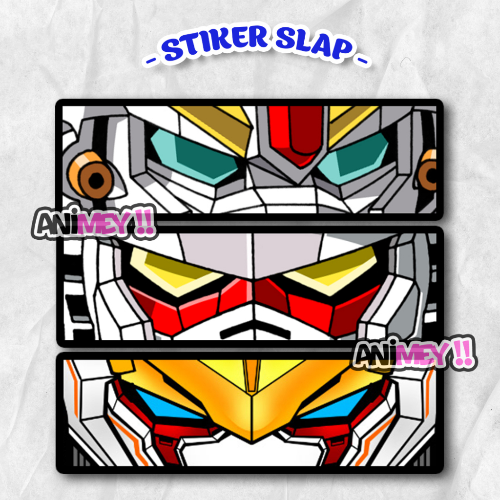 Jual Stiker Slap Gundam / Sticker Slap Anime Waterproof | Shopee Indonesia