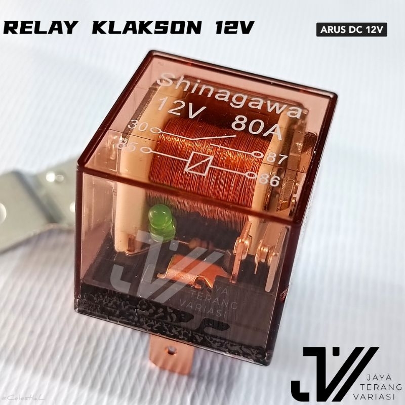 Jual RELAY KLAKSON / RELAY KLAKSON TRANSPARAN /RELAY KLAKSON 12 VOLT