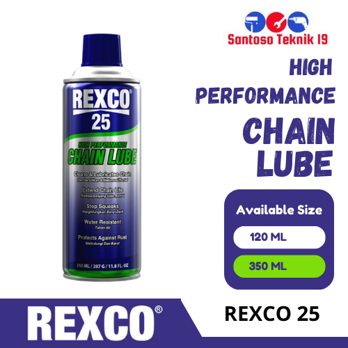 Jual Pelumas Rantai Rexco 25 350ML - High Performance Chain Lube ...