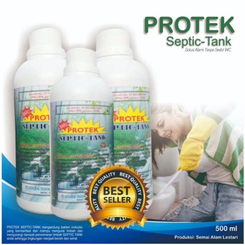 Jual Protek Septic Tank Obat Atasi Toilet Mampet Penuh & Bau Tanpa ...