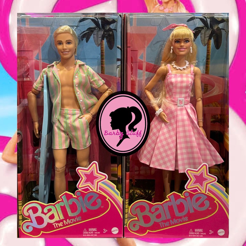 Jual Barbie The Movie Dolls - Margot Robbie Ryan Gosling Barbie ...