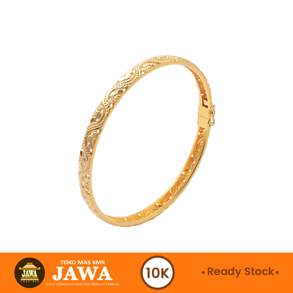 Jual Gelang Bangle Emas Arimbia Kadar 10k Toko Mas Jawa Shopee Indonesia