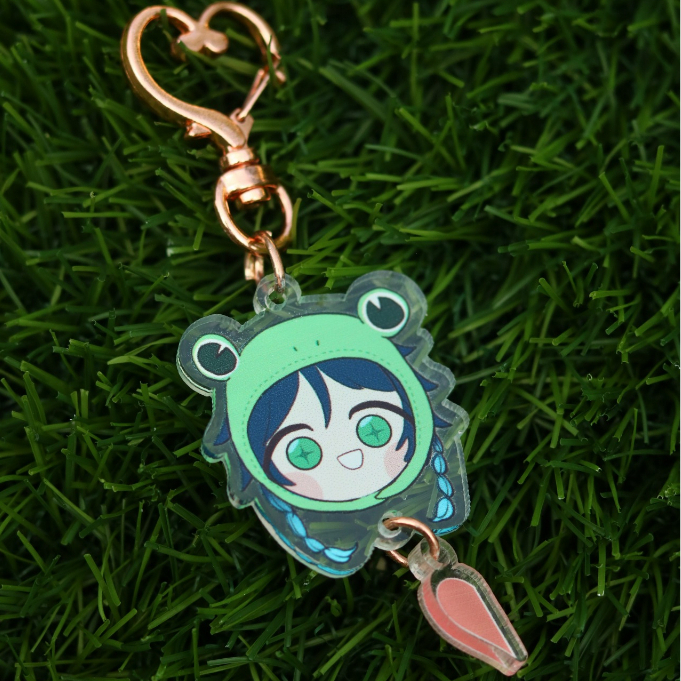 Jual Genshin Impact Keychain (Half Hearts): Kazuha, Wanderer/Scara ...