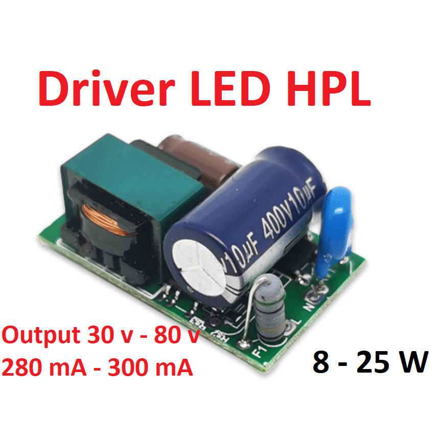 Jual Power Supply LED driver AC to DC Seri HPL 1W 8 W-25W 25 Watt
