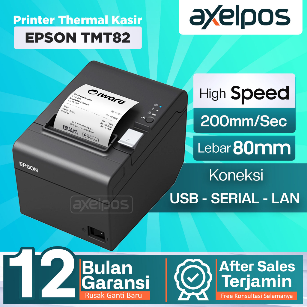 Jual Printer Kasir Thermal Epson Tm T82 Tmt82 Shopee Indonesia 6123