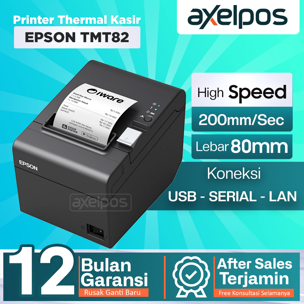 Jual PRINTER KASIR THERMAL EPSON TMT82 TMT82 Shopee Indonesia
