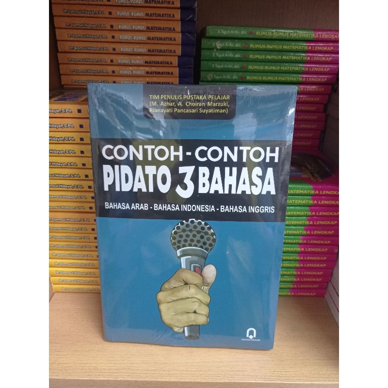 Jual Buku CONTOH CONTOH PIDATO 3 BAHASA. Arab Indonesia Inggris