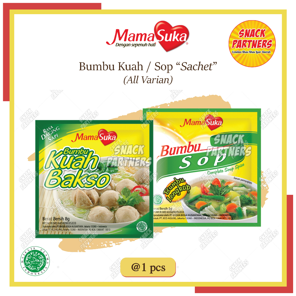 Jual Mamasuka Bumbu Sop Kuah 1 Sachet Mama Suka Sup Sayur Bakso