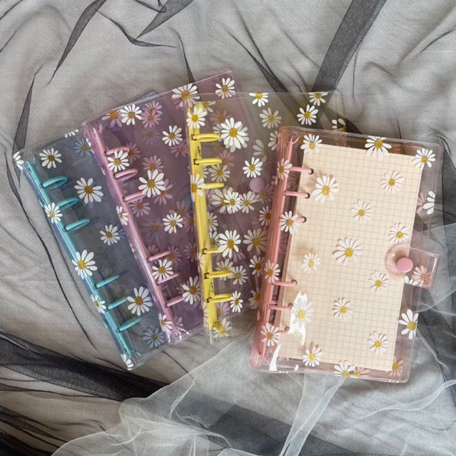 Jual Binder A5 Binder A6 Transparan 6 Ring Binder A5 Bening Journal Notebook Shopee Indonesia