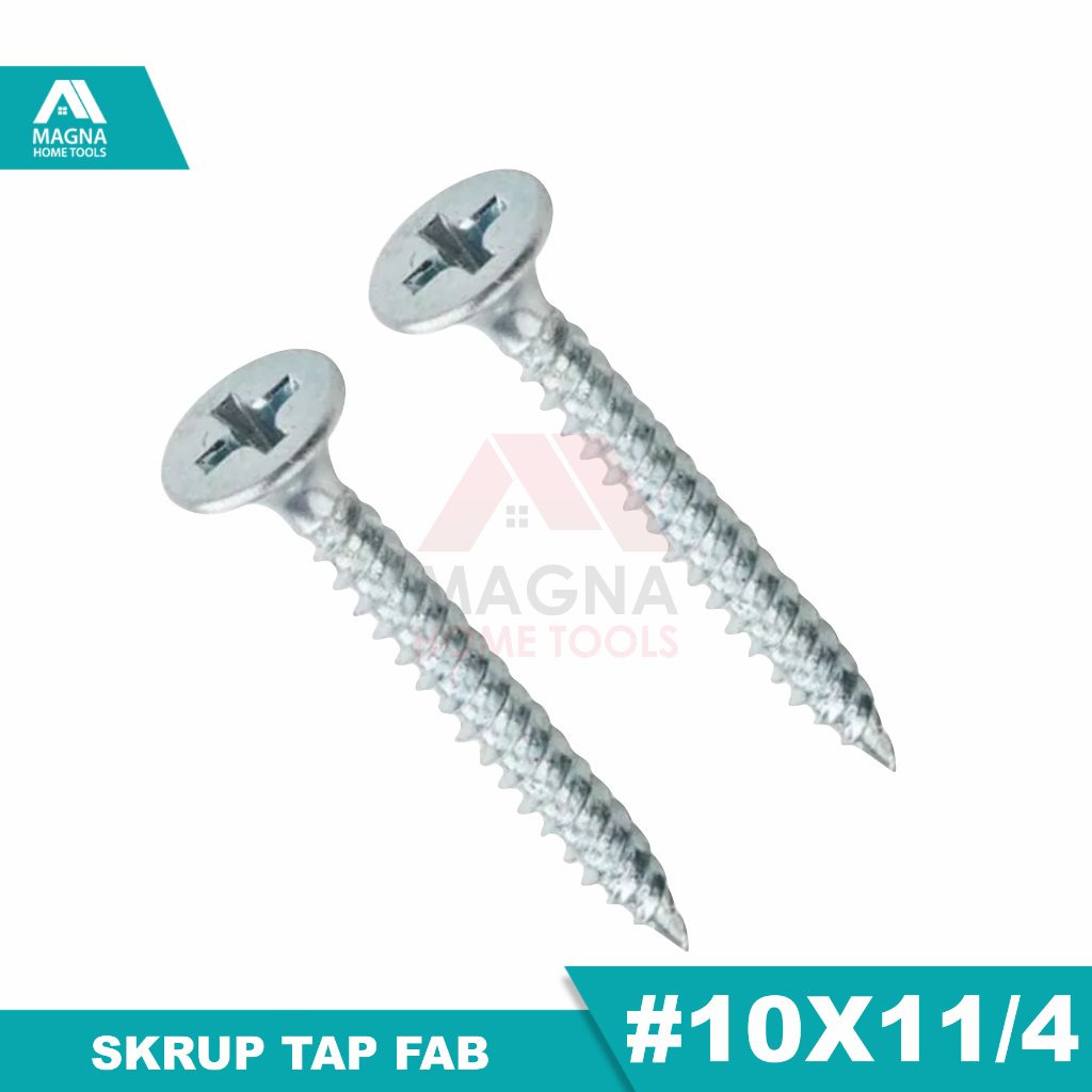 Jual SKRUP TAPPING FAB 1/2/2.5/3/4/5 CM | Shopee Indonesia