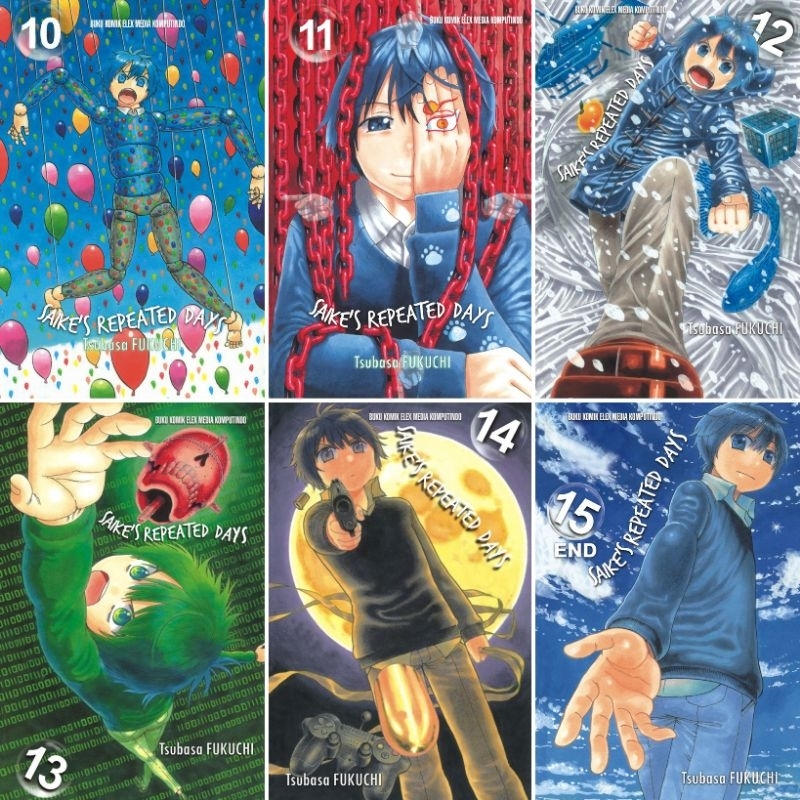 Jual (Elex Media) (Original, Segel) Komik Saike's Repeated Days/Saike ...